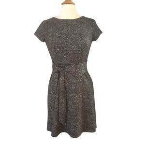 Loft Women's Fall/Winter Tie-Waist Cap Sleeve Sheath Dress 4P